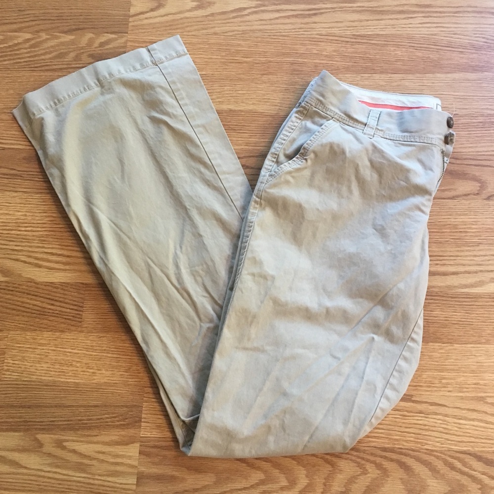 Old Navy Super Flare Khakis